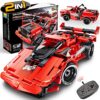 STEM Building Toys for Kids, Remote Control Racer Car Engineering Kits