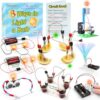 STEM Electric Circuit Kit, Electricity Science Project Light Bulb Experiments for Kids Teens, Electrical Engineering Kits Age 8-12 12-14, Fruit Energy Projects Circuits Experiment