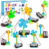 STEM Kits - 8 Bulk Circuit Science Kits for Kids Classroom Gifts Crafts