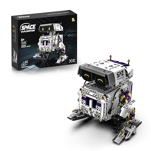 STEM Robot Building Sets for Kids Ages 8-16, 5-in-1 Remote Control and APP Robot Toys, 757 Pcs DIY Building Science Educational Kit, Building Block Birthday Present for Teen Boys and Girls (T1109)