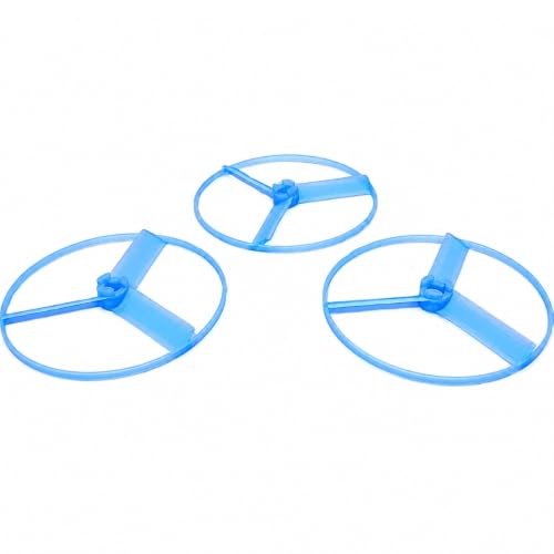 Stem Source 3-Count Replacement Fans for Snap Circuits Projects Compatible with 6SCM1F ClassPack & Standard Motor Modules – Essential Spare Parts for Schools & Hobbyists (Blue Glow)
