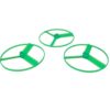 Stem Source 3-Count Replacement Fans for Snap Circuits Projects Compatible with 6SCM1F ClassPack & Standard Motor Modules – Essential Spare Parts for Schools & Hobbyists (Green Glow)