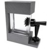 Stem Source Ferrofluid Display STEM Desk Ornament with Frame (Silver)