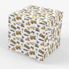 Stesha Party Construction Trucks Themed Flat Gift Wrapping Paper for Kids Birthday, Boy Baby Shower, Party Supplies, Present Wrap, 30x20, 3 Sheets