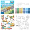 Sticker Packs Kids 2-in-1 DIY Coloring Learning Toys