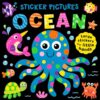 Sticker Pictures Ocean – Sticker Activity Book for Toddlers | Large Easy-to-Place Stickers | Create 20 Cute Sea Animals | Fine Motor Skills & Early Learning Fun