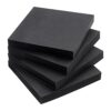 Sticky Notes 3x3 inch, Self-Adhesive, 4 Pads, 90 Sheets/Pad (Black)