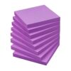 Sticky Notes 3x3 in, Self-Adhesive, 8 Pads, 80 Sheets/Pad (Purple)