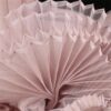 Stiff Pleated Organza Fabric By The Yard Mesh Sewing Fabric Fashion Dress Background Decoration Quilting Material