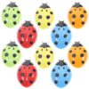 STOBAZA 10pcs Rubber Fridge Magnets Set Strong Suction Decorative Locker Magnets for Home and Office Use Sturdy Kitchen Refrigerator that Won't Damage Furniture Surfaces