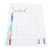 STOBAZA Removable Dry Erase Board Sticker Monthly Planner with Flexible Layout Planning and No Residue Adhesion, PVC Material Whiteboard Sheet for Office Meetings and School Classrooms