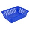 ＫＬＫＣＭＳ Storage Basket Utility Organizer Drawer Compact Polypropylene Carrier for Classroom Cabinet Cupboard Suitable for Efficient Storage , Blue