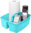 Storex Industries 13" x 11" x 6.375" Large Caddy, Teal