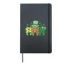 St Patricks Day Dental Student Irish Dentist Orthodontist Hardcover Journal, Black