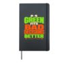 St Patricks Day Pub Crawl Bar Crawl Group Gift Hardcover Journal, Black