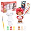 Strawberry Shortcake Paint Your Own Figurines Set - Bundle DIY Painting Set