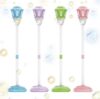 Street Lamp Bubble Machine with Light Rechargeable Blue