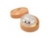 Stress Ball – Clear White Glitter Slow Rising Dumpling Squeeze Toy, Stress Relief Toy for Ages 3+