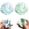 Stress Balls for Kids, 2PCS Shapeable Grape Stress Ball, 2.4 Inch Soft Squish Balls, Relief Squeeze Toys for Party Favors, Light Blue+Green, Ornaments extérieurs
