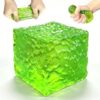 Stress Cube for Adults, Ice Cube Squeeze Fidget Toy
