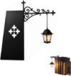Sttlejura Library Lantern Bookshelf Light, Vintage Reading Nook Lamp for Bookcase, Shelf, Desk, Study Room and Book Lover Decor