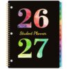 Student Planner 2026-2027 - Academic School Planner 2026-2027 from Aug. 2026 - Jun. 2027, 8.5" × 10.8" Weekly Lesson Organizer, Strong Twin-Wire Binding, Monthly Tabs