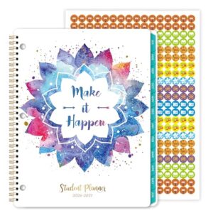 Student Planner 2026-2027 - School Planner 2026-2027, Weekly & Monthly Academic Plannerr, July 2026 - June 2027, 11'' x 8.5'', Student Planner for Middle/High School, Holidays, Tabs, Pocket, Stickers