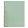 Student Planner 2026-2027 Monthly & Weekly School Planner 2026-2027 Student Planners Academic Year for Middle and High School, Aug 2026 - Jun 2027, 8.2" x 10.7", Academic Planners with Stickers & 3-Hole Punched - Green