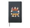 Study Focus: You Got This, Cute Ghost Halloween Student Hardcover Journal, Black