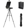 Stuelloaf Black French Style Easel Sketch Box with Aluminum Tripod