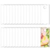 Sublimation Badge Blanks, 30 Pcs Hardboard Name Plates Blanks for 40 oz Stanley Cup Lid Topper Decor, Easy Sublimation MDF Blank Cards, Personalize for DIY Gifts and Crafts