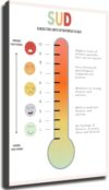 Suds Rating Scale Thermometer Education Poster Metal Tin Sign Print Wall Art Aesthetics for Living Room Bedroom Office Kitchen Home Decor 8x12 inch