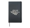 Sugar Spice And Reproductive Rights Womens Equality Feminist Hardcover Journal, Black