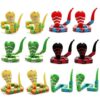 SUKIPIN Wacky Tracks Fidget Snake Transformable Sensory Toys Kids 12 Pack
