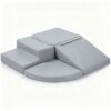Sumbababy Foam Climbing Blocks for Toddlers: 4 PCS Soft Play Toys - Waterproof PU Leather Climber - Kids Indoor Playground Set for Preschool and Daycare