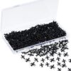 Sumind 400 Pieces Fake Ants Prank Plastic Black Ant Realistic Ant Halloween Joke Toys for Halloween Party Decoration Supplies April Fool's Day Props