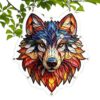 Suncatcher Puzzle - Acrylic Wolf Window Decor