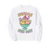 Sundae Fun Day Ice Cream Candy Word Game Sweatshirt