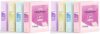 SUNEE 3 Ring Binders 2 Inch 8 Pack, Clear View Binder Three Ring PVC-Free (Fit 8.5x11 Inches) for School or Office Supplies, Assorted Pastel