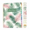 SUNEE Teacher Planner 2026-2027 Academic Year, 7 Periods Lesson Plan Book Jul 2026 - Jun 2027, 8.5"x11"Daily Weekly Monthly Organizers Horizontal Layout with Dated Calendars, Bookmark, Tabs, Palm Leaf