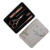 SUNGOOYUE Embroidery Scissors Kit, Stainless Steel Sewing Scissors Set with Box, Vintage European Style Craft Tools, Needlework Kit for DIY Crafts Cross Stitch Sewing