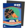SunWorks Black Construction Paper 9x12 Heavy Weight 50 Pack - Premium Black Art Paper for Drawing and Kids Projects | Black Paper for Arts and Kids Classroom Craft Projects