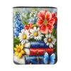 SUNZHI Vintage Books Spring Flower Butterflies Book Sleeves Zipper 11.8X9In