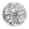 Superhao 4PCS Plastic Double Hole Cheerleader Poms Metallic Streamer for Sports Events Dancing Party