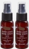 Super Lemon Room Spritz Spray, trade joe Lemon Myrtle & Spearmint Oils, Room Freshener Spray, 1.69 fl oz ~ Pack of 2