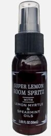 Super Lemon Room Spritz Spray, trade joe Lemon Myrtle & Spearmint Oils, Room Freshener Spray, 1.69 fl oz ~ Pack of 1
