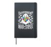 Support Autism Halloween Spooky Autistic Trick Or Treat Hardcover Journal, Black