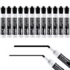 SUQJOY Dry Erase Markers, Chisel Tip Whiteboard Marker, Low Odor Thick Dry Markers, 12 Bulk Black Color Markers for office.