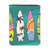 Surfboard Book Sleeve with Zipper Front Pocket for Hardcover