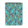 Surfboards Book Sleeve with Zipper Front Pocket for Hardcover